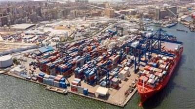 تداول 2973 حاوية مكافئة بالهيئة العامة لميناء الإسكندرية خلال 48 ساعة
