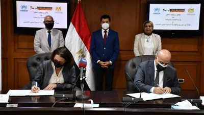 وزير الشباب يوقع مذكرة تفاهم بين الوزارة وهيئة تير دي زوم الفرنسية