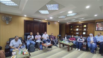 وكيل الصحة بالدقهلية يستقبل وفد منظمة 