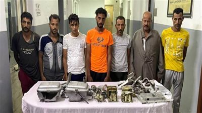 ضبط تشكيل عصابي لسرقته 11 صندوق إشارات 
