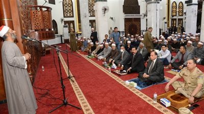 محافظ أسيوط يشهد احتفال مديرية الأوقاف بالعام الهجرى الجديد بمسجد البقلي