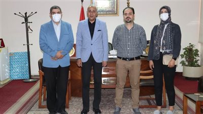 لجنة الأعلى للجامعات تزور جامعة سوهاج لمتابعة وتقييم سير اختبارات القدرات بالكليات