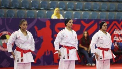 ذهبيتان وفضيتان لمنتخب الكاراتيه بالبطولة العربية