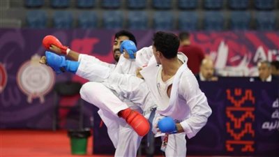 مصر تعتلي صدارة الترتيب العام للبطولة العربية للكاراتيه