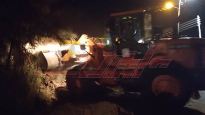 إزالة حالتي تعدٍ على الأراضي الزراعية بـ