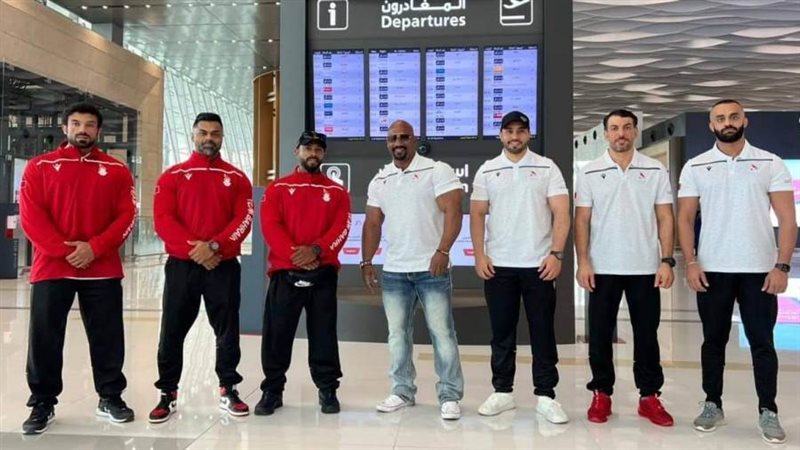 وصول بعثة منتخب كمال