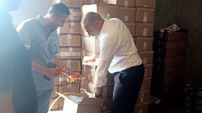 جانب من المضبوطات