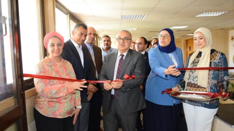 تفقد رئيس جامعة أسيوط