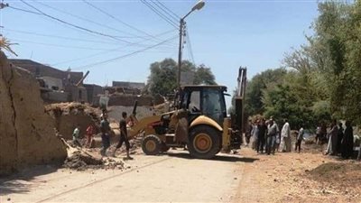 تنفيذ 13 قرار إزالة تعديات بزمام هندسة ري البلينا بسوهاج