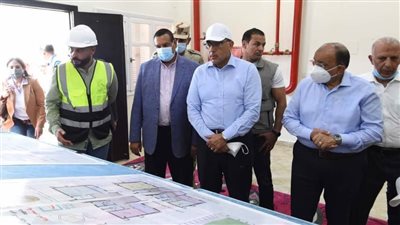 رئيس الوزراء يتفقد مشروع إنشاء مجمع الخدمات الحكومية ومركز تنمية وصحة الأسرة والمجمع الزراعي ومركز الشباب بكفر داود