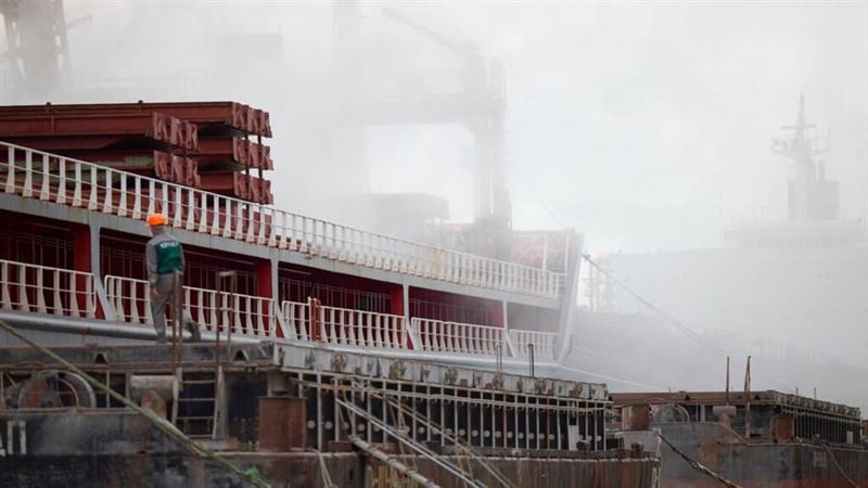 سفينة نقل حبوب في