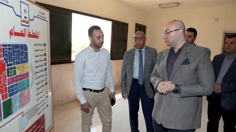 محافظ بنى سويف فى