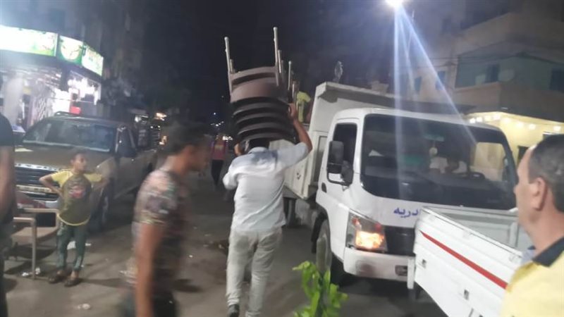 حملات لإزالة الاشغالات