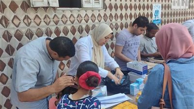 تقديم خدمات طبية لـ٤٢٠ مواطنا في قافلة سكانية بالبحيرة