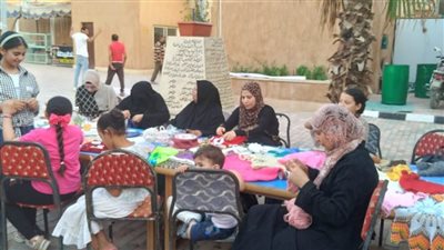 إقبال جماهيري من أهالي الصف لفعاليات 