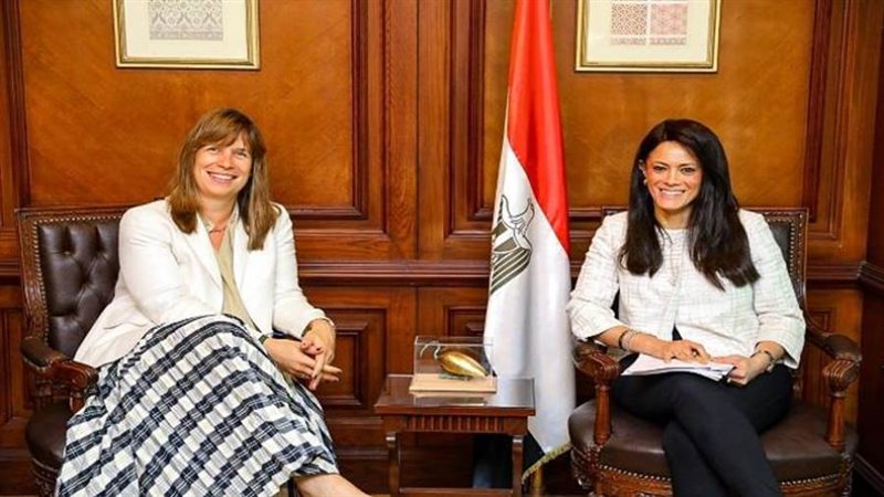 وزيرة التعاون الدولي