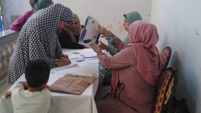 تنفيذ قافلة سكانية