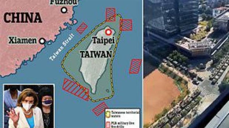 الجيش الصيني يحاصر