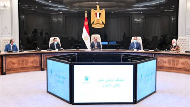 جانب من اجتماع الرئيس