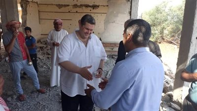وكيل وزارة التربية والتعليم يعاين مدرسة الغراء في الشلاق بالشيخ زويد 