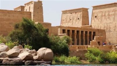 الانتهاء من ترميم مقصورة الذهب بمعبد هابو بالبر الغربي بالأقصر