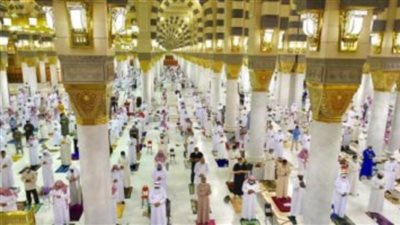 2274 متطوعًا في ساحات المسجد النبوي لخدمة ضيوف الرحمن 