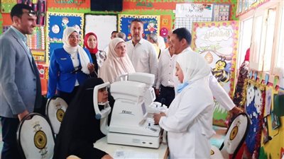 تقديم خدمات طبية لـ٢٤١٠ مواطنين في قافلة طبية موسعة بكفر الدوار