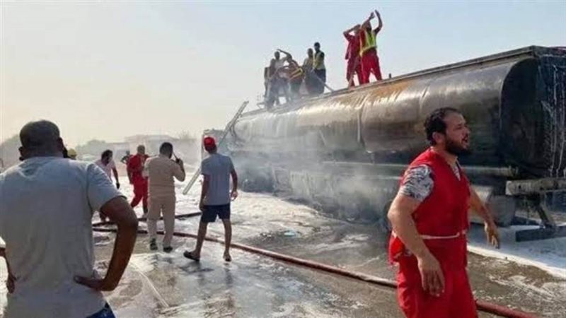 صورة من الحادث