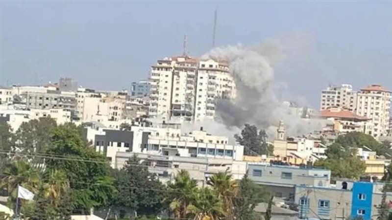 قصف الاحتلال على