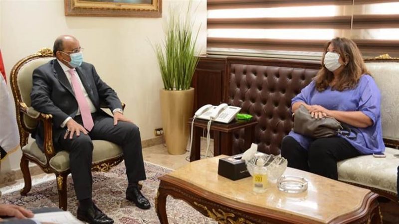 شعراوى يبحث مع وفد