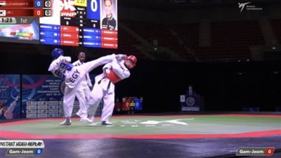 يوسف الشرقاوي يفوز ببرونزية بطولة العالم لشباب التايكوندو