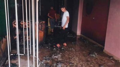 إخماد حريق بمحل حلويات ببنها دون خسائر بشرية