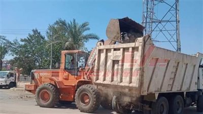 حملات نظافة وإزالة الإشغالات بمدن كفر الشيخ