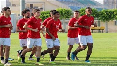 منتخب مصر للشباب يرتدي زيه التقليدي بمباراة نهائي كأس العرب