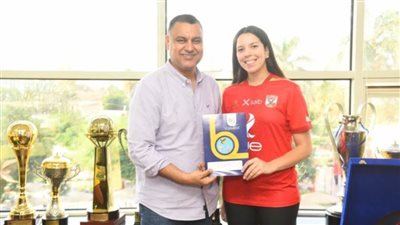 الأهلي يضم علياء هاني لفريق سيدات الطائرة