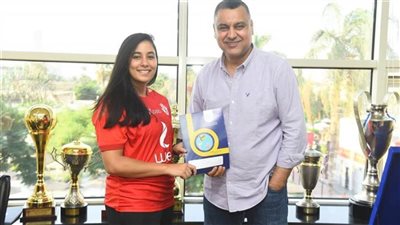 الأهلي يضم مريم ثروت لفريق «سيدات الطائرة»