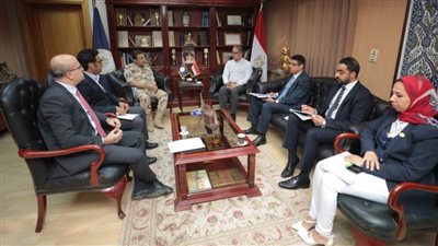وزير السياحة يواصل اجتماعاته لمتابعة العمل بالمتحف الكبير 