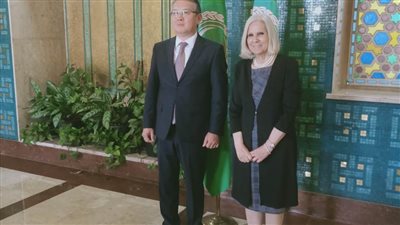 نائب وزير خارجية كازاخستان يزور جامعة الدول العربية