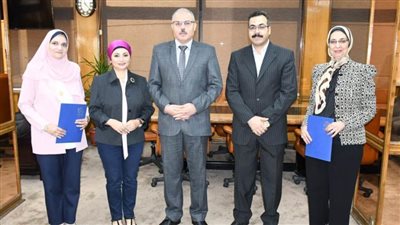 تجديد وتعيين وكلاء لكلية التجارة جامعة قناة السويس