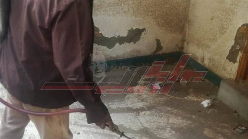 أعمال الرش والتطهير