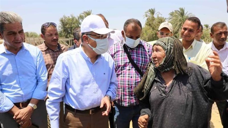 محافظ المنيا يتفقد