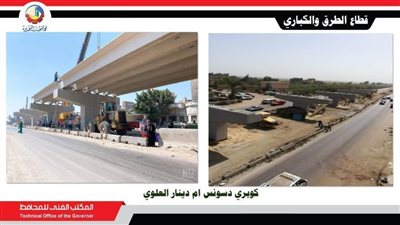 تنفيذ ٥٧ مشروعا بقطاع الطرق والكباري بالبحيرة بتكلفة ١٢.٧ مليار جنيه