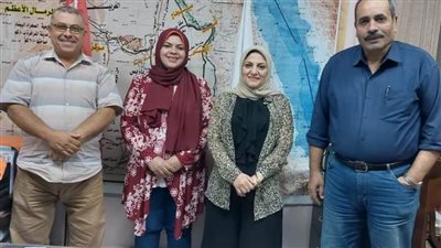 وفد من قسم بحوث الحرير بوزارة الزراعة يقوم بزيارة لمحافظة الوادي الجديد