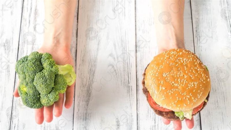 الطعام الصحي وغير