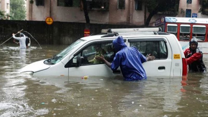 أمطار غزيرة في كوريا