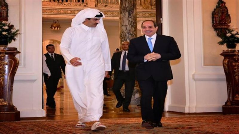 الرئيس السيسي والشيخ