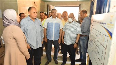 محافظ أسيوط يتفقد أعمال تطوير ورفع كفاءة مستشفى الحميات ومركز الشباب 