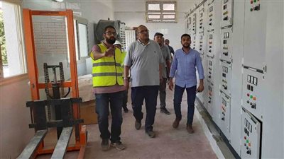 «سوهاج»: بدء التشغيل التجريبي وإطلاق التيار لمحطة مياه بيت علام بجرجا