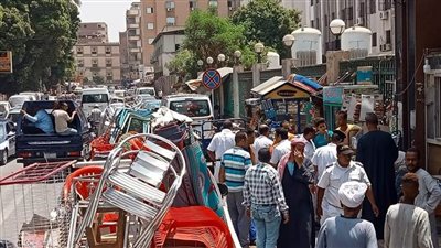 ضبط 196 مخالفة مرافق بحملة مكبرة بحي شرق سوهاج