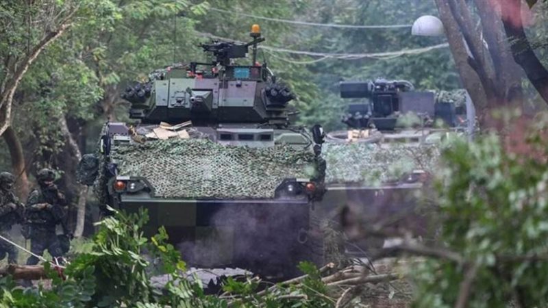 تدريبات عسكرية تايوانية